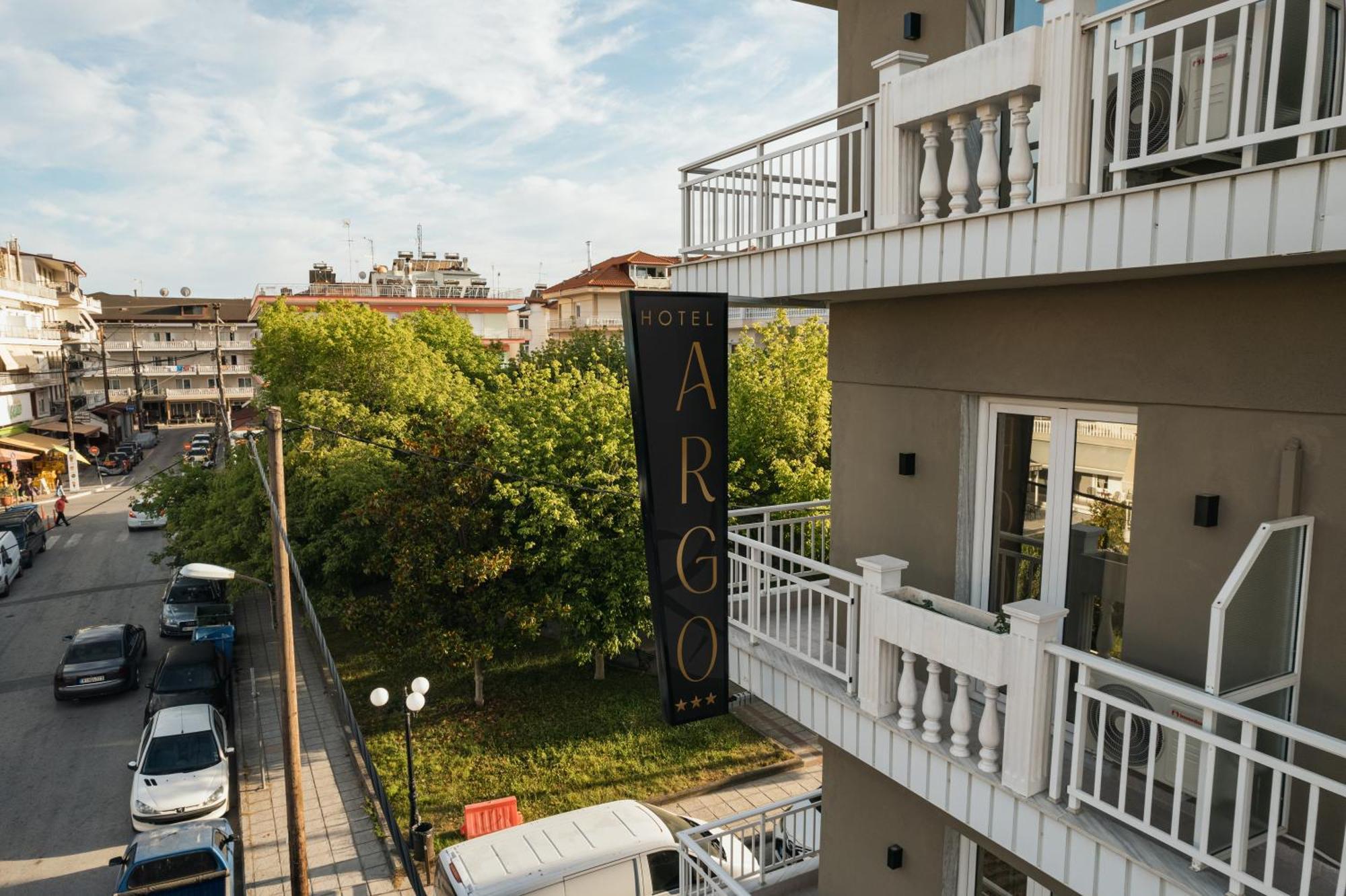 Hotel Argo Paralía Exterior foto
