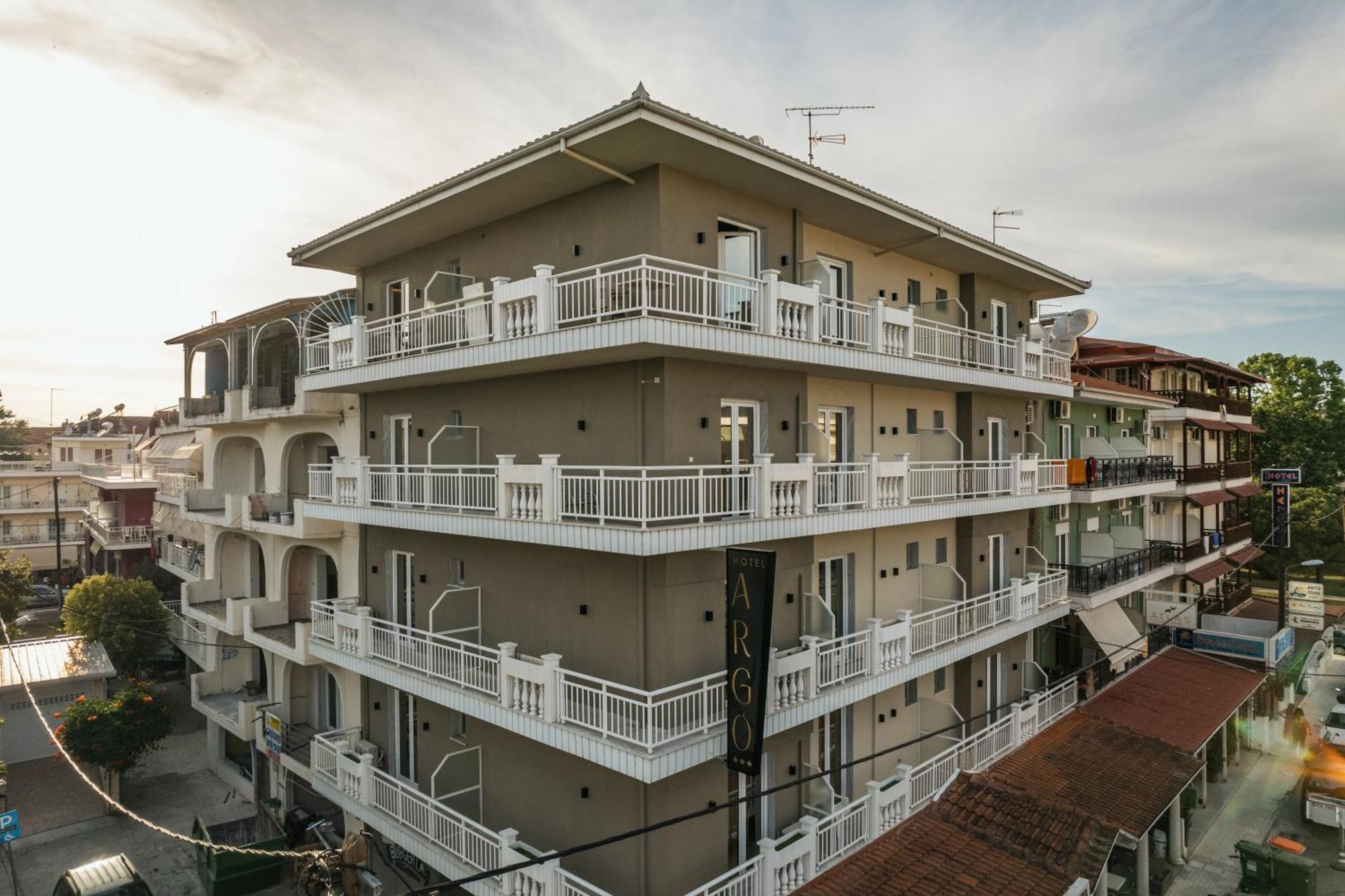 Hotel Argo Paralía Exterior foto